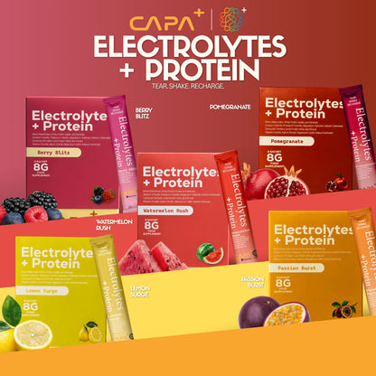 CAPA+ Electrolytes + Protein Series